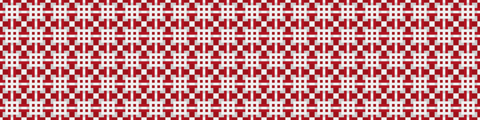 Abstract Cross Pattern Dots Logo generative computational art illustration