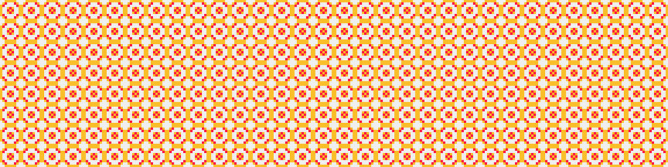 Abstract Cross Pattern Dots Logo generative computational art illustration