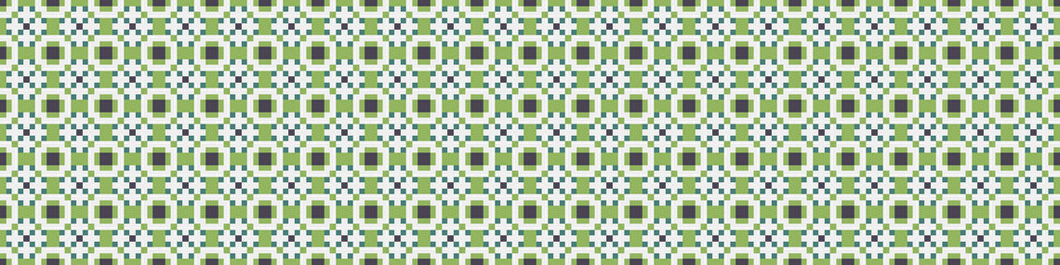 Fototapeta premium Abstract Cross Pattern Dots Logo generative computational art illustration