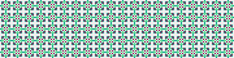 Abstract Cross Pattern Dots Logo generative computational art illustration