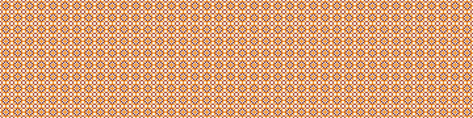 Abstract Cross Pattern Dots Logo generative computational art illustration