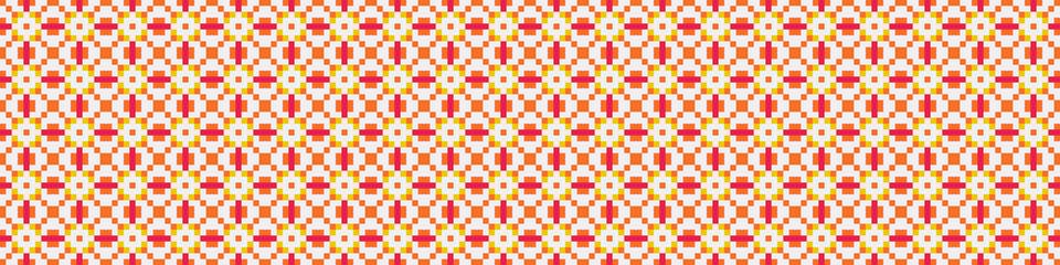 Abstract Cross Pattern Dots Logo generative computational art illustration