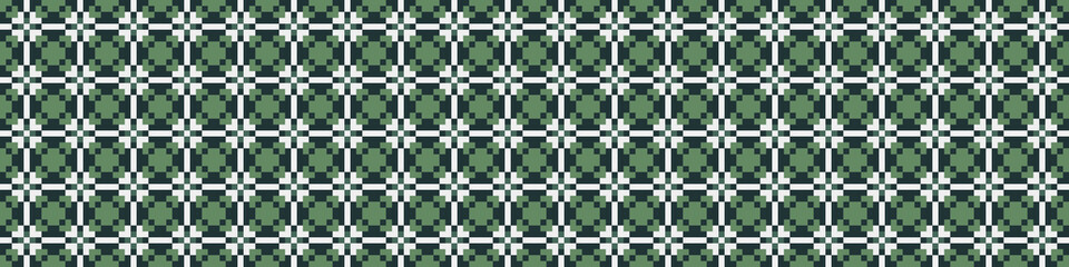 Abstract Cross Pattern Dots Logo generative computational art illustration