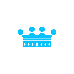 Crown icon flat