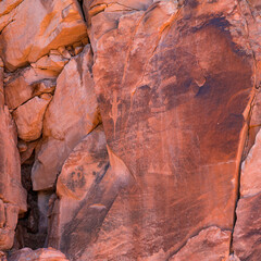 Petroglyphs, Fremont Culture, Dinosaur National Monument, Utah, Usa, America