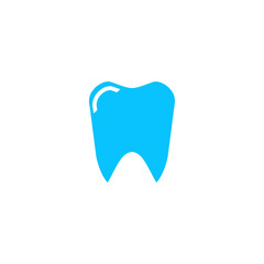 Teeth icon flat