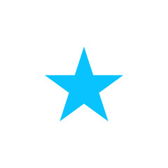 Obraz premium Star icon flat