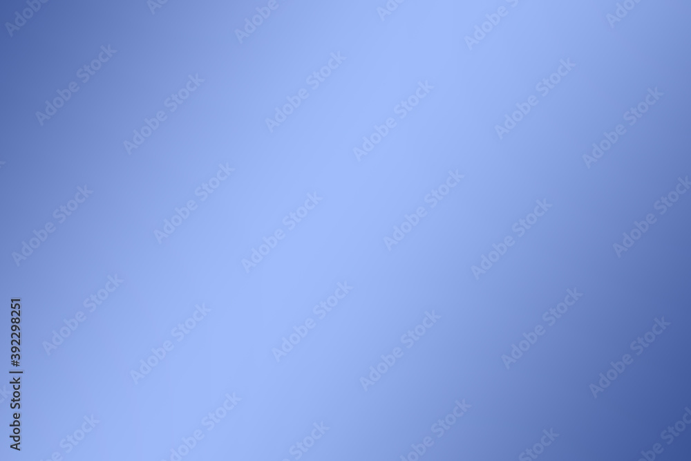 Wall mural gradient with blue color. modern texture background, degrading fragments, smooth shape transition an
