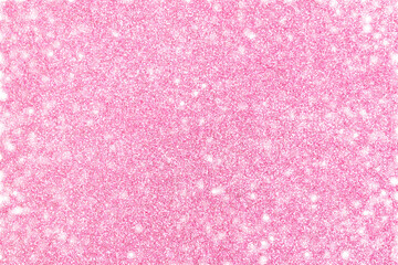 Glitter pink background. Shiny Christmas background.