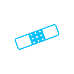 Plaster icon flat