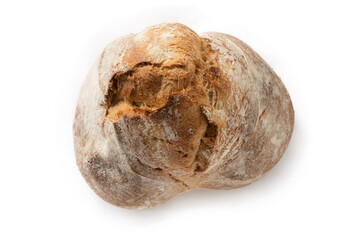 Fototapeta premium Pane sardo Moddizzosu, pane tradizionale con semola di grano duro