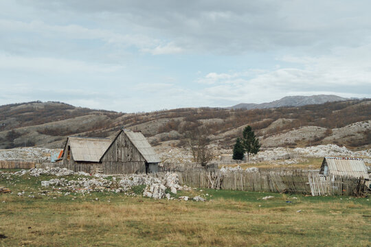 Village in Durmitor mountain