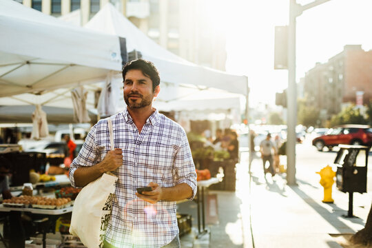 Shopping at Market