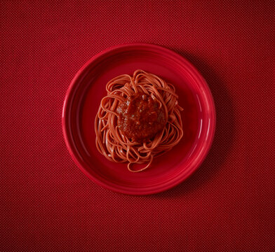 Red pasta