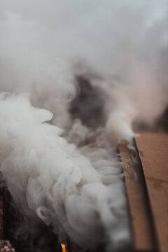 Burning fire