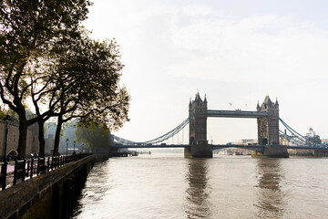 River Thames and Tower Bridge in London