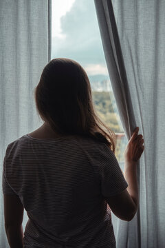 Looking through the window