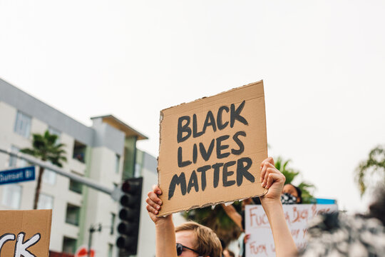 Black Lives Matter Protest Sign