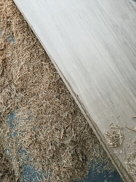 Planed Lumber And Shavings