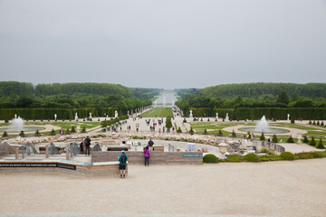 Versailles,France-June.2014:Gardens of Versailles,France,Europe