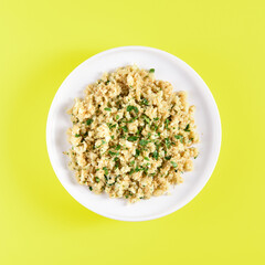 Roasted cauliflower rice