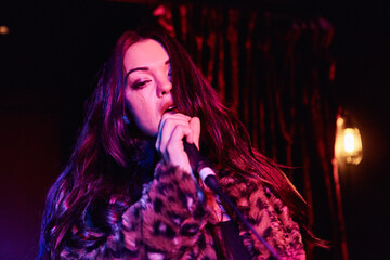 Woman Singing Live 2