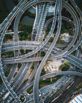 Highway from Above