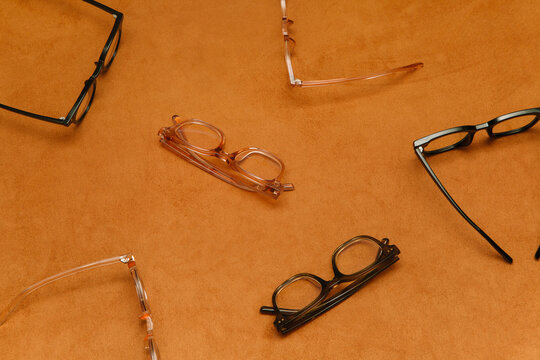 Composition with sunglasses