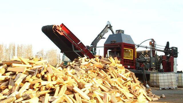 Machine &agrave; bois fendeuse bois de chauffage	
