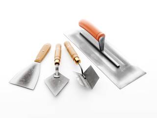 Plasterer's basic tools