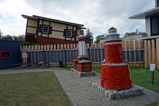 KARWIA, POLAND - August 26, 2020: Lighthouse Museum