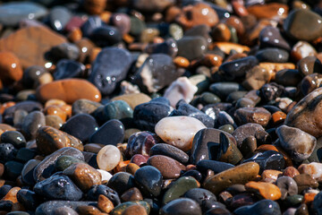Pebbles on the beach