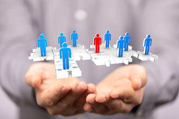  Digital Network and data concept.