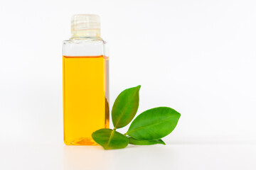Orange oil for the body. Organic SPA cosmetics with herbal ingredients.