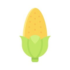 Corn icon, Thanksgiving related vector