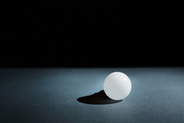 geometric ball with shadow, led bulb lamp, orb