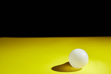 geometric ball with shadow, led bulb lamp, orb