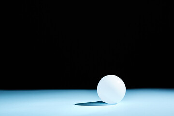 geometric ball with shadow, led bulb lamp, orb