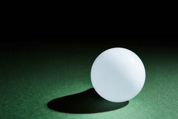 geometric ball with shadow, led bulb lamp, orb