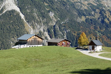 Kapelle bei Sonntag-Stein in Vorarlberg