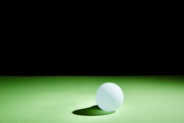 geometric ball with shadow, led bulb lamp, orb