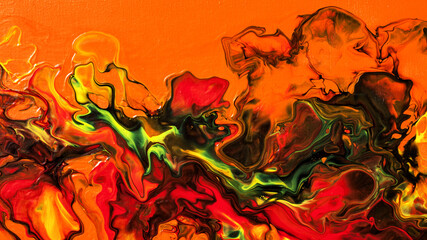 Prange fluid art abstract background