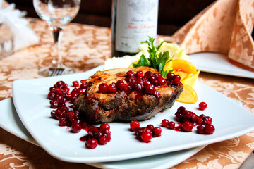 meat with vegetables
