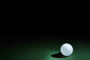 geometric ball with shadow, led bulb lamp, orb