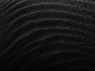 Black and White Sand beach macro photography. Texture of black and whote sand for background....