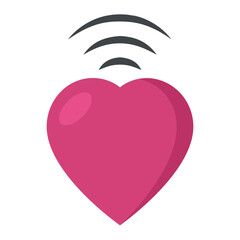 
Heart shape symbol of love
