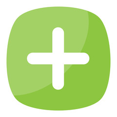 Obraz premium An arithmetic symbol a plus sign denotes addition 