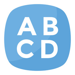 

A symbol showing capital letters, uppercase icon
