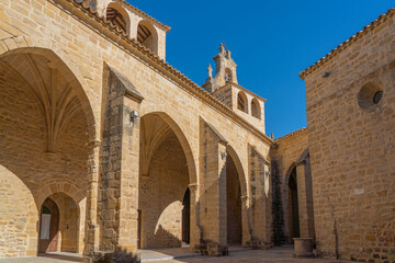 Fototapeta na wymiar Detail of the church of Santa Maria de los Reales Alcazares, Ubeda, Andalusia, Spain