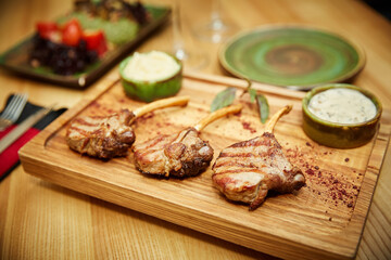 grilled ribs